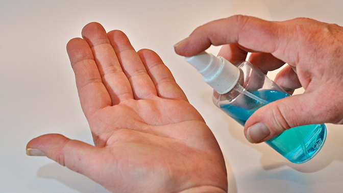 маркировка продукцию для гигиены рук и антисептики